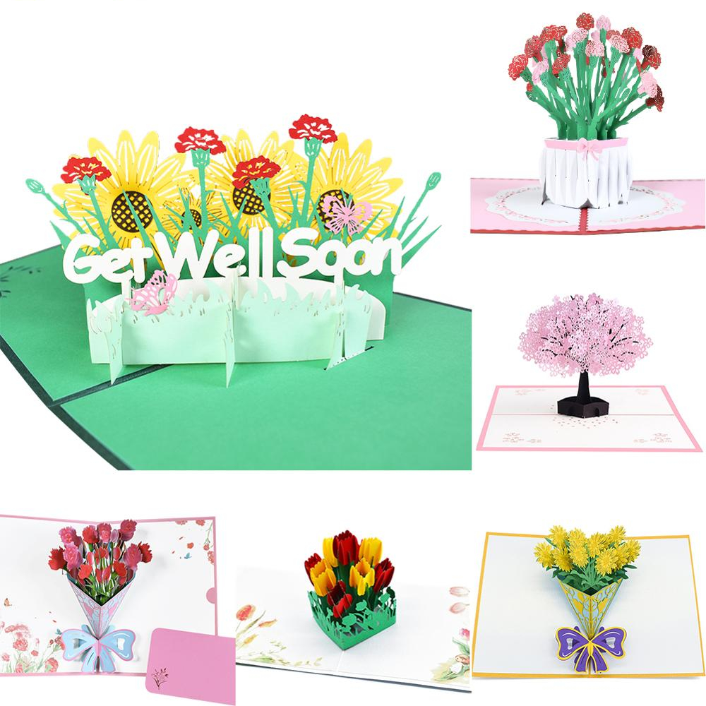 Eco-Friendly Paper Wedding Greeting Card